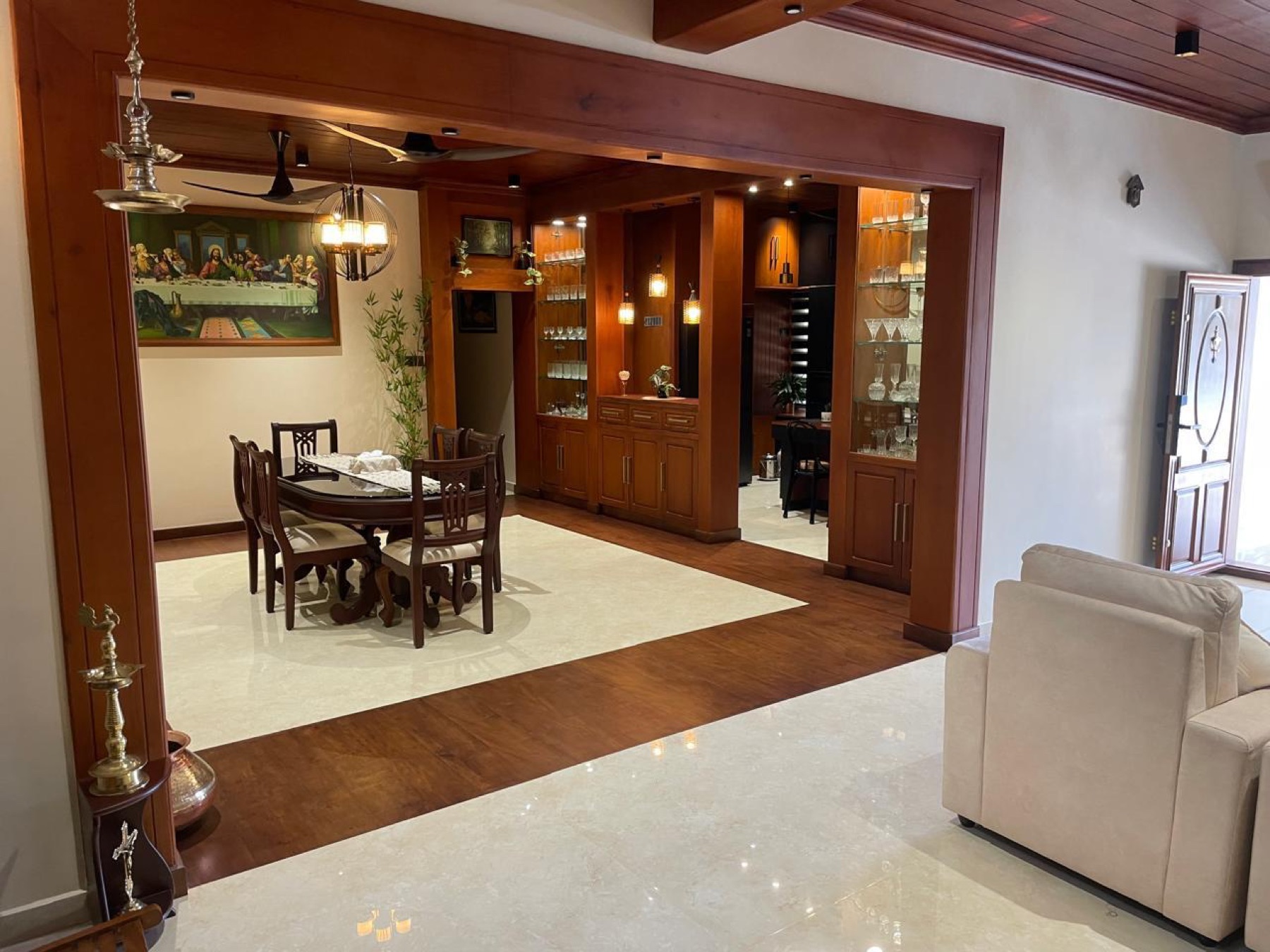 Living into dining